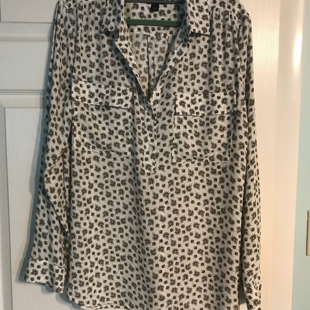 Ann Taylor camp shirt